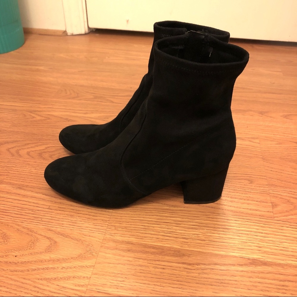 Unisa suede sock booties